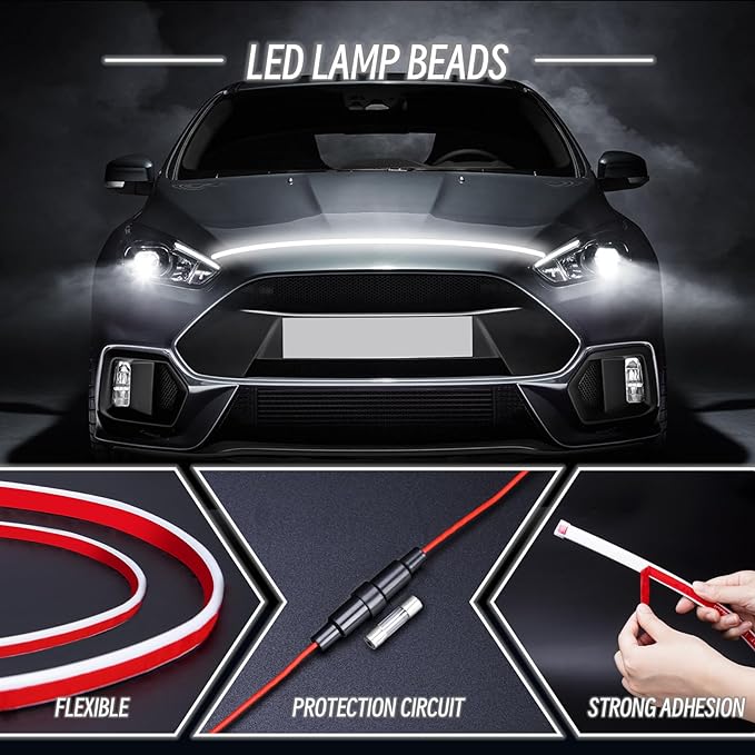 Dynamic Start-Up LED Hood Light Kit – RPM Auto Accessories