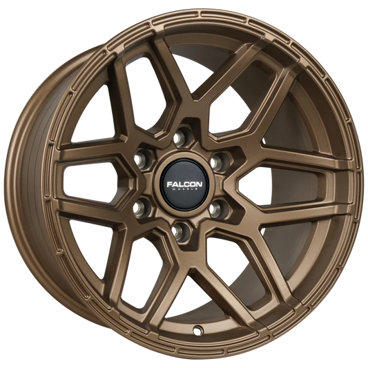 T9 - Full Matte Bronze - 17x9 (-15mm)