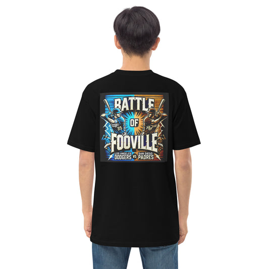 Battle of Fooville T-Shirt - Iconic Dodgers vs Padres Rivalry Design